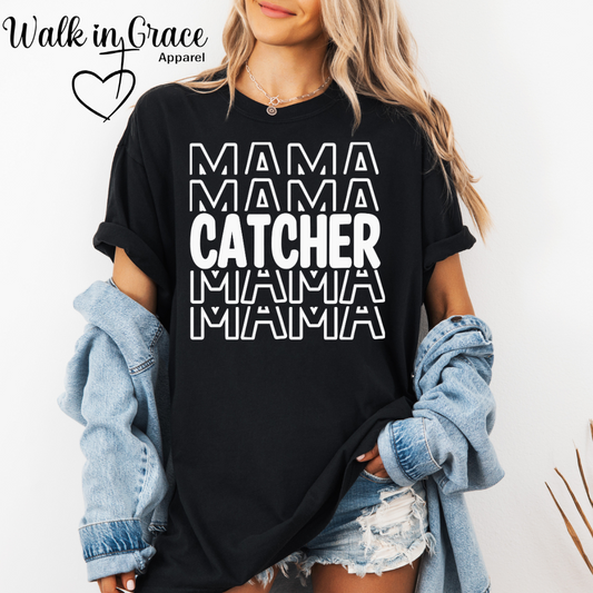 Catcher Mama tee