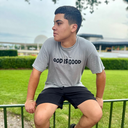 God is Good tee (small writing)