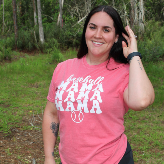 Baseball Mama tee
