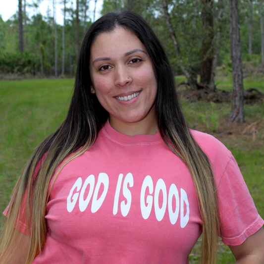 God is Good tee (large writing)