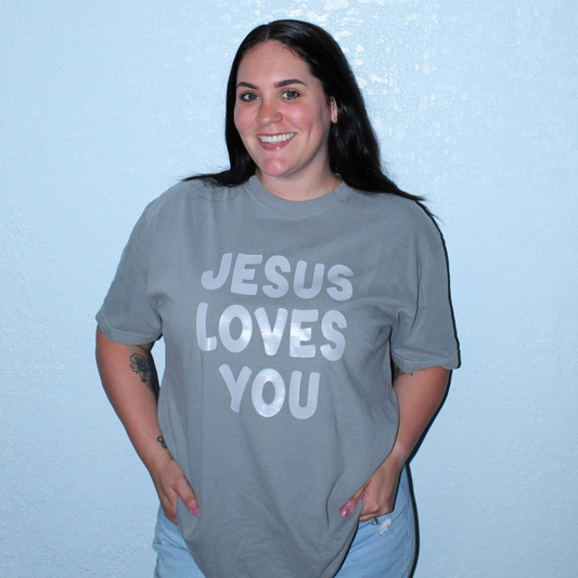 JLY grey tee