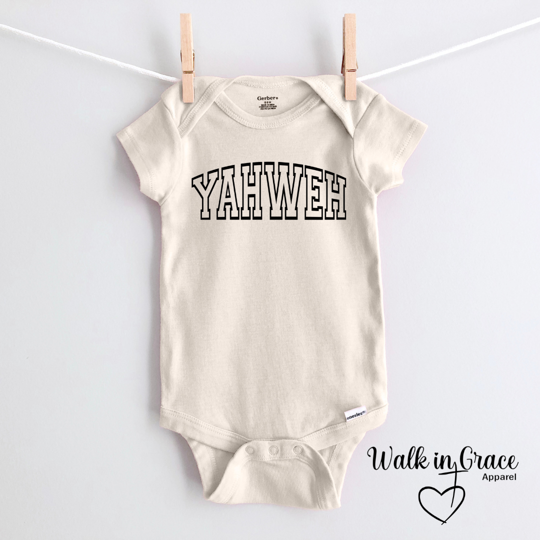 YAHWEH onesie